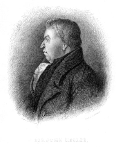 John Leslie, philosophe naturel et physicien écossais, 19ème siècle - Unbekannt