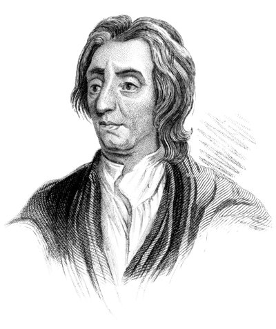 John Locke, philosophe anglais, vers 1850 - Unbekannt