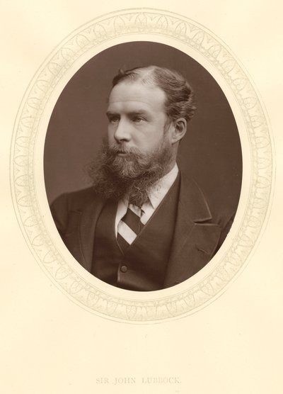 John Lubbock, premier baron Avebury, banquier anglais, archéologue, naturaliste et politicien, c1880 - Unbekannt