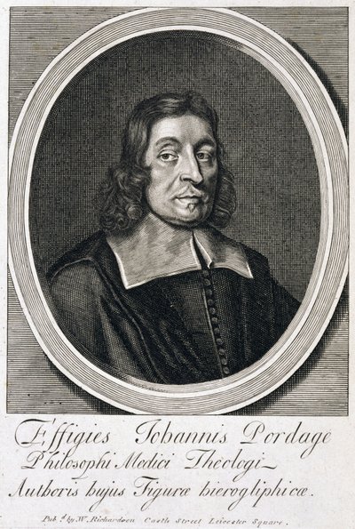 John Pordage, recteur anglais, astrologue et mystique, vers 1670 - Unbekannt