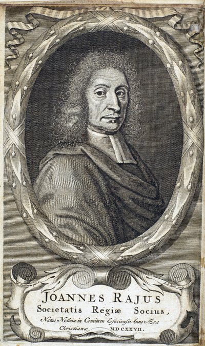 John Ray (Wray), naturaliste anglais, vers 1700 - Unbekannt