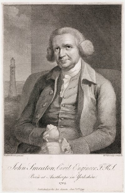 John Smeaton, ingénieur mécanique et civil anglais, vers 1780s - Unbekannt