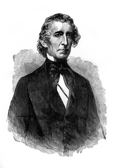 John Tyler, dixième président des États-Unis, 1872 - Unbekannt