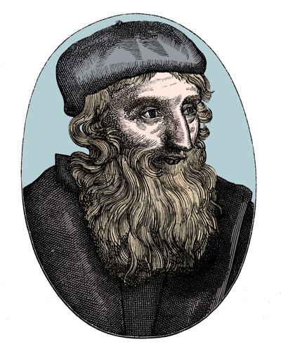 John Wycliffe, réformateur religieux anglais du 14ème siècle, 16ème siècle - Unbekannt