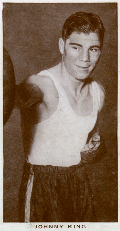Johnny King, boxeur britannique, 1938 - Unbekannt