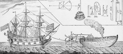 Bateau remorqueur à vapeur de Jonathan Hulls - Unbekannt