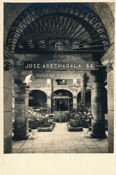 Jose Arechabala S.A. - Rhum Havana Club, vers 1910 - Unbekannt