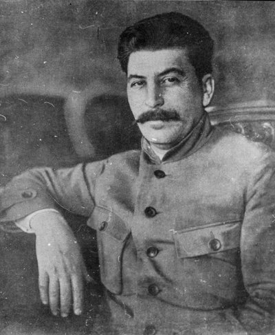 Joseph Staline, révolutionnaire communiste soviétique né en Géorgie et leader, mai 1923 - Unbekannt