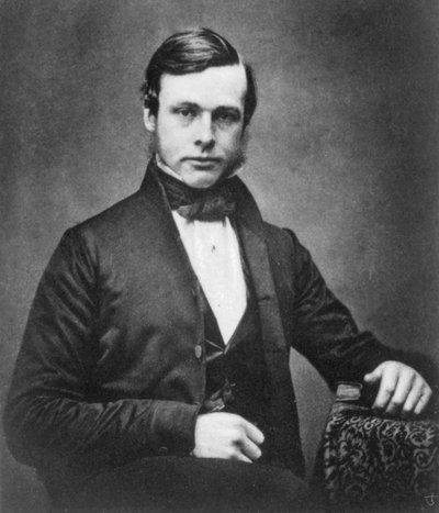 Joseph Lister, chirurgien anglais et pionnier de la chirurgie antiseptique, vers 1855 - Unbekannt