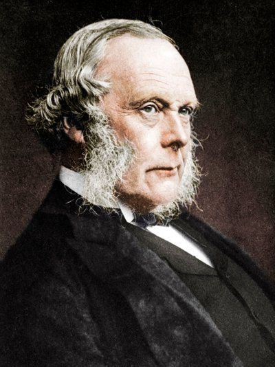 Joseph Lister, chirurgien anglais et pionnier de la chirurgie antiseptique, vers 1890 - Unbekannt