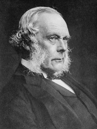 Joseph Lister, chirurgien anglais et pionnier de la chirurgie antiseptique, vers 1890 - Unbekannt