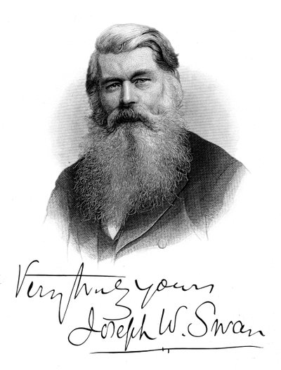 Joseph Wilson Swan, vers 1880 - Unbekannt