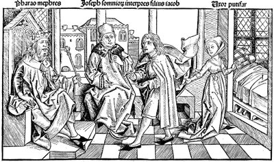 Joseph interprétant le rêve de Pharaon, 1493 - Unbekannt