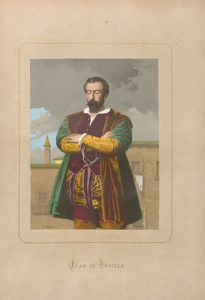 Juan de Padilla. De: Hombres y mujeres celebres de todos los tiempos par Juan Landa, 1875-1877 - Unbekannt