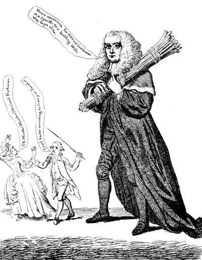 Juge Pouce ou Bâtons de Taille Légale pour la Discipline Familiale, 1782 - Unbekannt