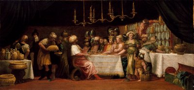 Judith festoyée par Holopherne, XVIe siècle - Unbekannt