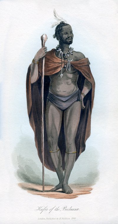 Kafir des Bechuana, 1848 - Unbekannt