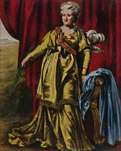 Impératrice Catherine II de Russie 1729-1796 - Peinture de Lewitzky - Unbekannt