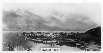 Kaslo, Colombie-Britannique, Canada, vers 1920 - Unbekannt