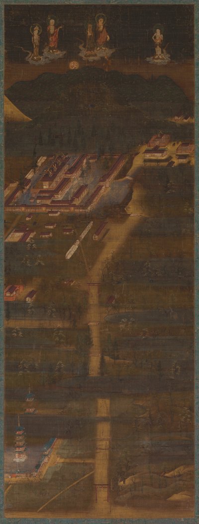 Mandala du sanctuaire de Kasuga, 1300-1333 - Unbekannt