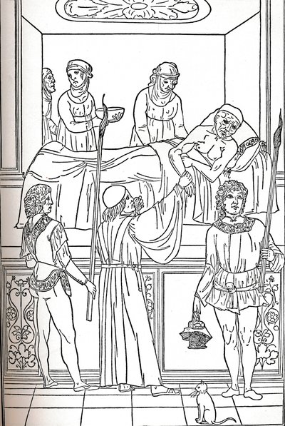 Ketham: Fasciculus Medicinae, Venise, 1493, Le Traitement de la Peste, vers 1493 - Unbekannt