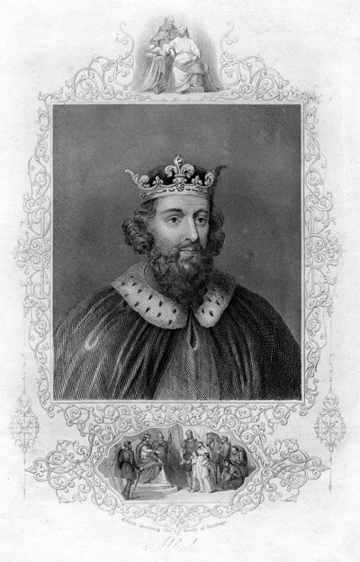 Le roi Alfred le Grand - Unbekannt