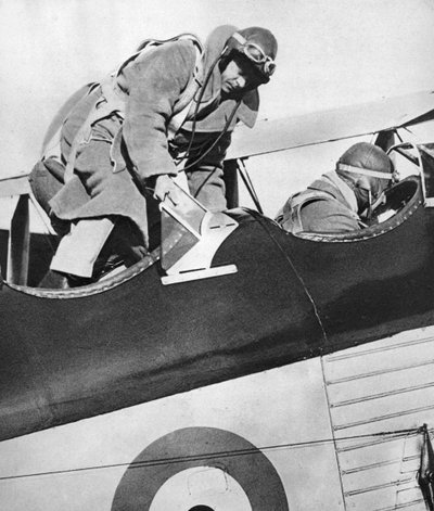 Le roi Édouard VIII dans un avion, 1936 - Unbekannt