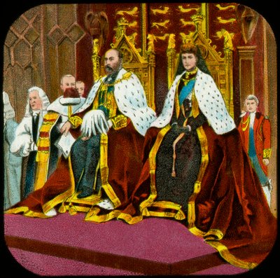 Le roi Édouard VII et la reine Alexandra, ouverture d