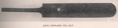 Batte de cricket du roi Édouard VII, 1912 - Unbekannt