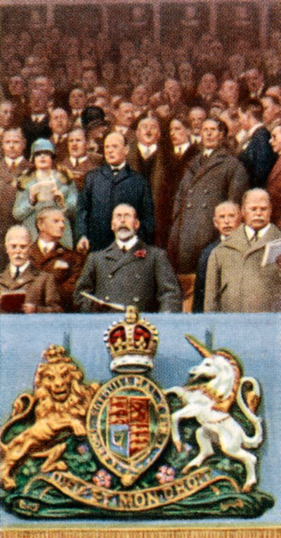 Le roi George V à la finale de la coupe, Wembley - Unbekannt