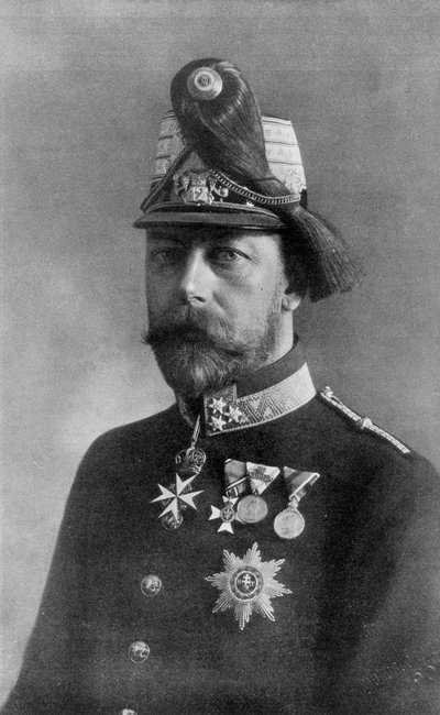 Le roi George V, en uniforme autrichien, 1910 - Unbekannt