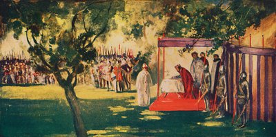 Le roi Jean signant la Magna Carta à Runnydale, 1912 - Unbekannt