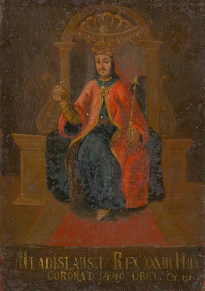 Roi Władysław III de Pologne, Hongrie et Croatie 1424-1444, première moitié du 18e siècle - Unbekannt