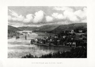 Kingswear et la rivière Dart, South Devon, 1896 - Unbekannt