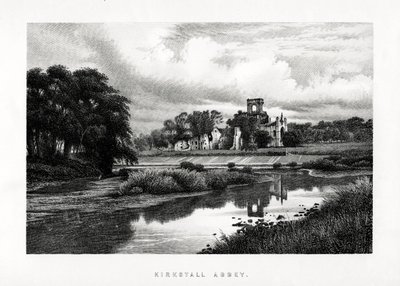 Abbaye de Kirkstall, Leeds, Yorkshire, 1896 - Unbekannt