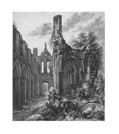 Abbaye de Kirkstall, Yorkshire, 1823 - Unbekannt