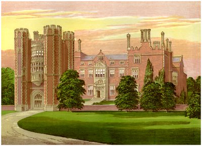 Kirtling Tower, Cambridgeshire, maison de la baronne North, c1880 - Unbekannt
