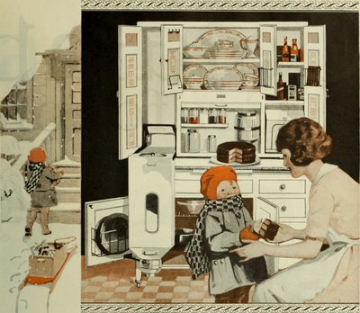 Publicité de cuisine du Saturday Evening Post, vers 1920-1925 - Unbekannt