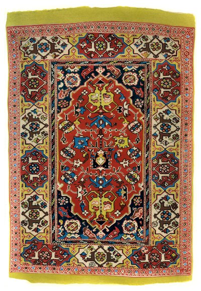 Tapis en laine nouée, vers 1600 - Unbekannt