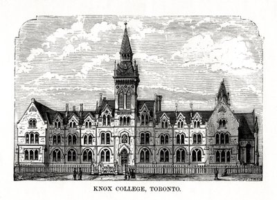 Collège Knox, Toronto, Ontario, Canada, 19e siècle - Unbekannt