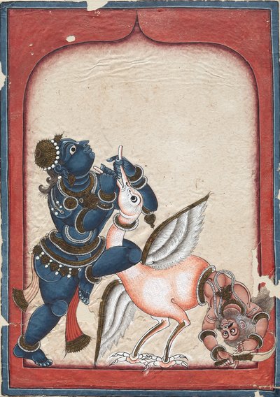 Krishna vainquant Vakasura - Unbekannt
