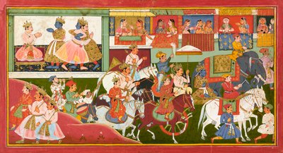 Krishna fait ses adieux, folio d
