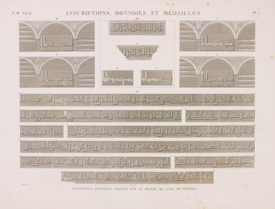 Inscriptions coufiques - Unbekannt