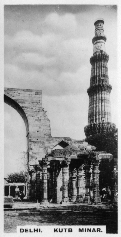 Kutb Minar, Delhi, Inde, vers 1925 - Unbekannt