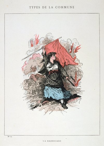 La Barricade, Commune de Paris, 1871 - Unbekannt