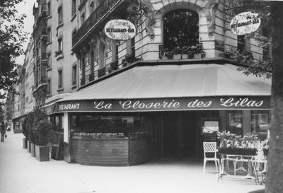 La Closerie des Lilas, Montparnasse - Unbekannt