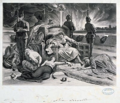 La Justice Éternelle, guerre franco-prussienne, 1870-1871 - Unbekannt
