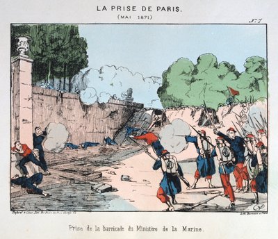 La Prise de Paris, mai 1871 - Unbekannt