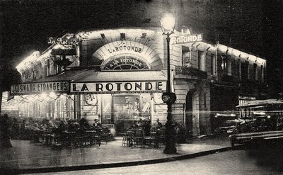 La Rotonde, Boulevard du Montparnasse, vers 1925 - Unbekannt