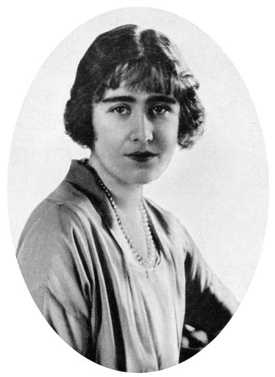 Lady Elizabeth Bowes-Lyon en 1923, 1937 - Unbekannt